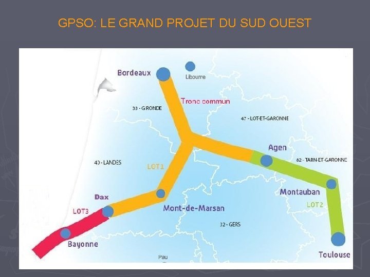 Jean-Pierre Farandou, Alain Anziani et Alain Rousset, en association avec Carole Delga, réaffirment le caractère stratégique du Grand Projet Sud-Ouest (GPSO) et le développement des trains du quotidien
